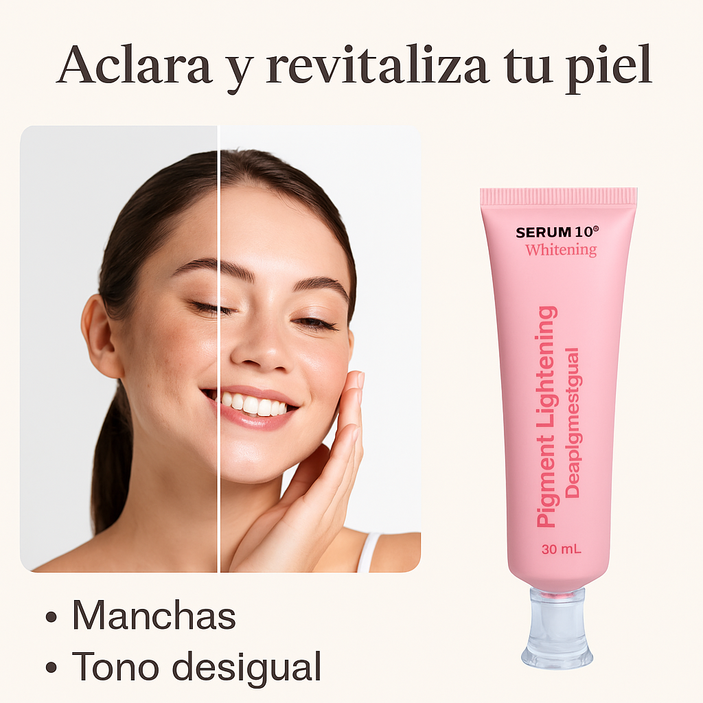 SERUM-10 Despigmentante y Aclarante Intimo