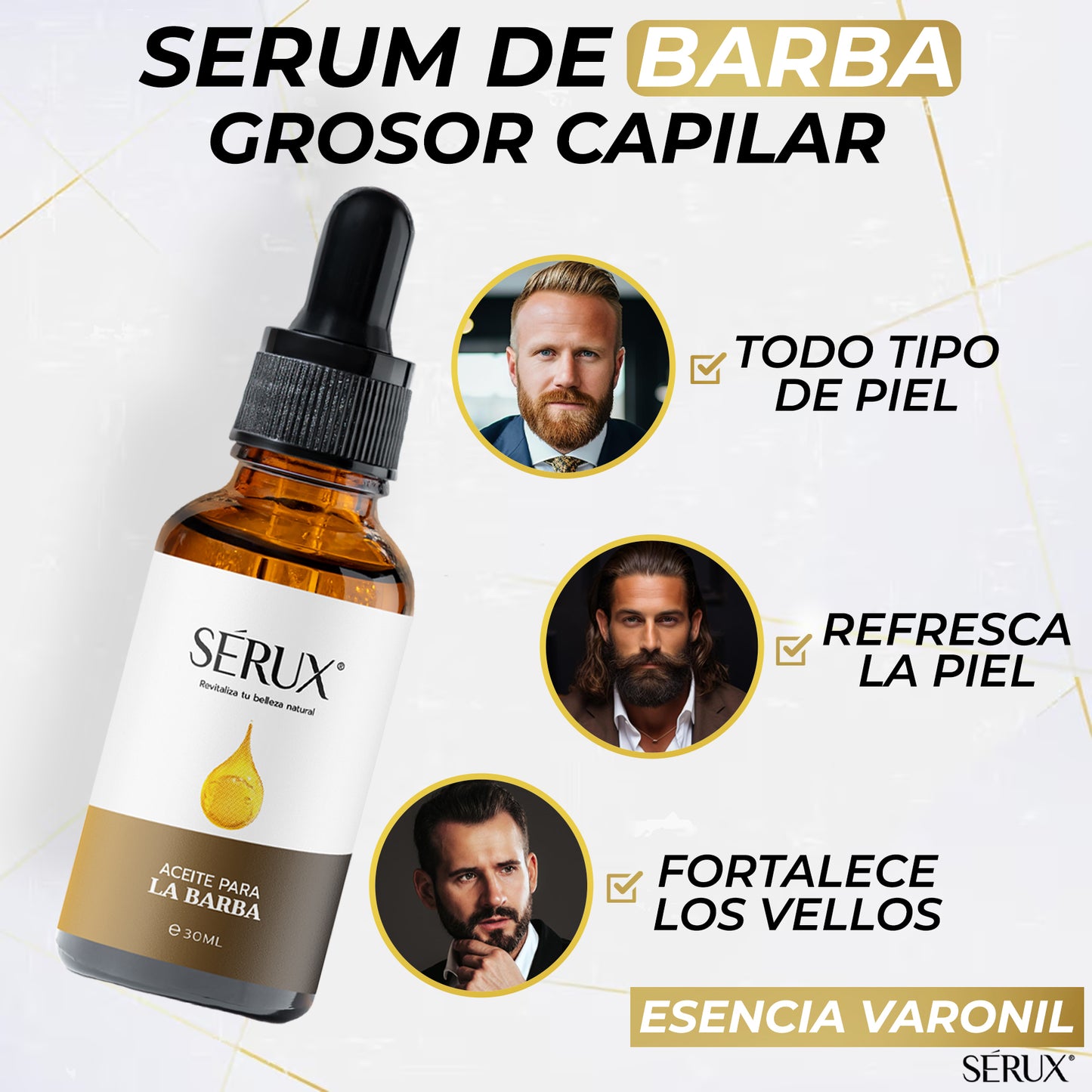 SERUX – Aceite para la Barba 30ml
